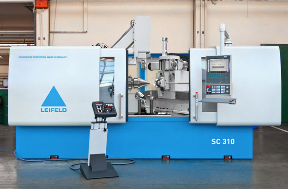 Kodiak's Leifeld CNC metal-spinning equipment